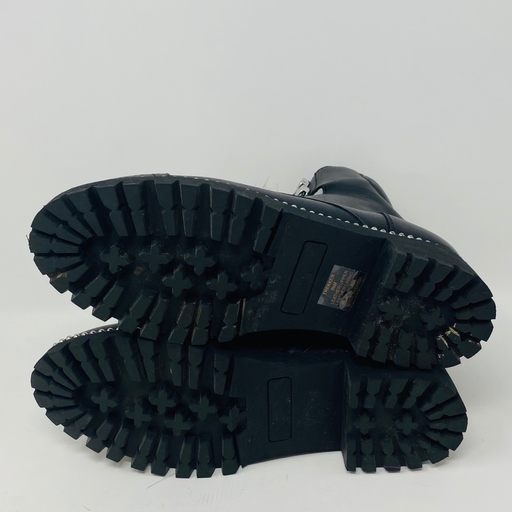 CECELIA* Black Fox Fur TREKKER Boots**US 6.5 $290 - Picture 7 of 7